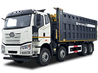 Самосвал FAW J6P NEW 8x4 кузов - обычный/высокий/U-образный